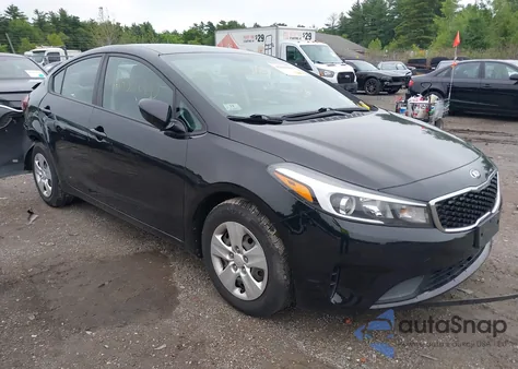2017 Kia Forte Lx из США, поврежденный, VIN 3KPFK4A77HE127841